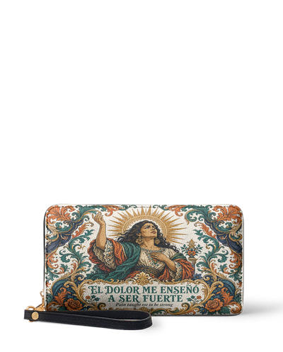 "El dolor me enseñó a ser fuerte" ver.5 Long Wallet