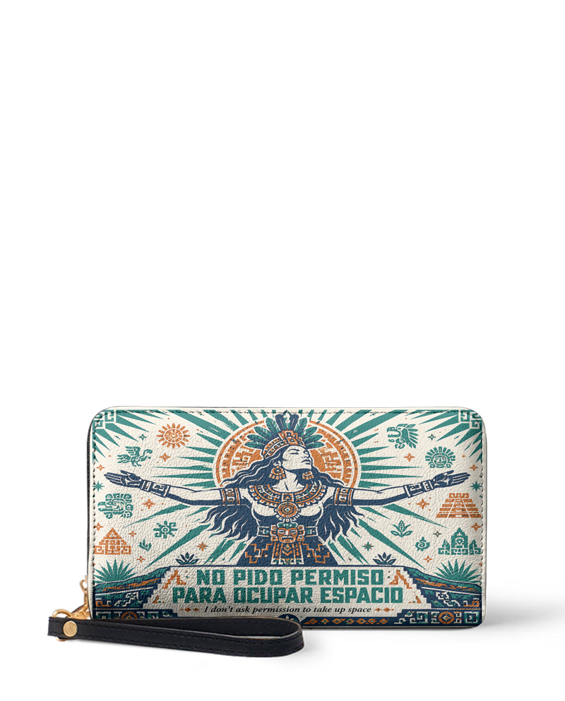 "No pido permiso para ocupar espacio" ver.4 Long Wallet
