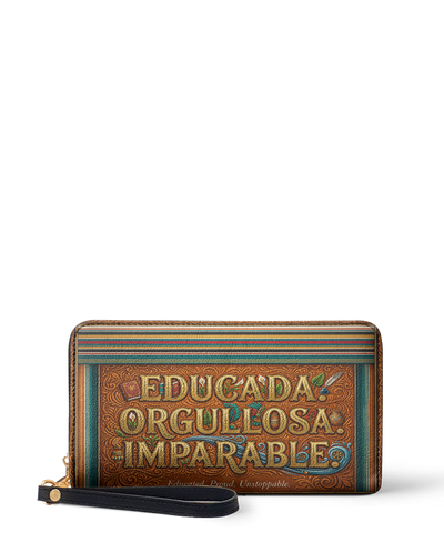 "Educada. Orgullosa. Imparable" ver.2 Long Wallet