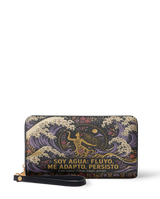 "Soy agua fluyo, me adapto, persisto" ver.2 Long Wallet