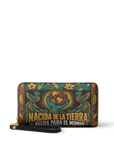 "Nacida de la tierra, hecha para el mundo" ver.4 Long Wallet