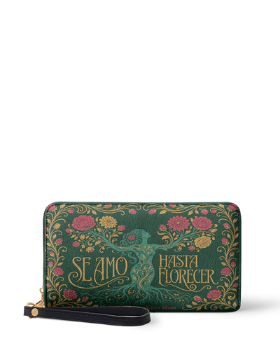 "Se amó hasta florecer" ver.3 Long Wallet