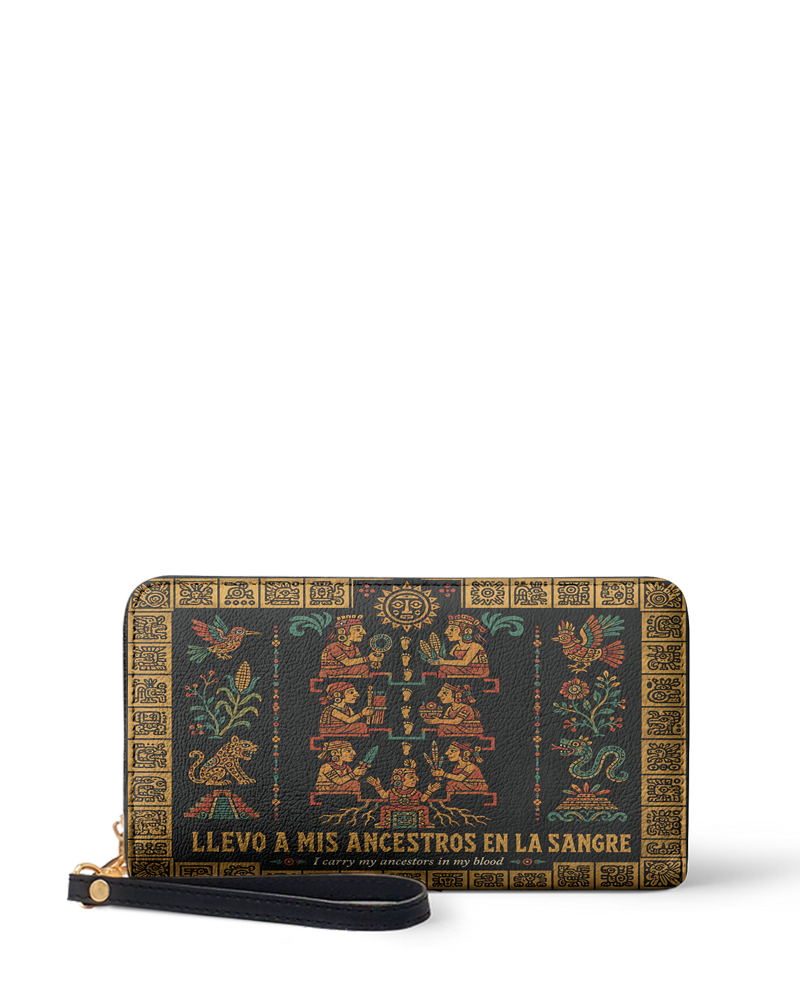 "Llevo a mis ancestros en la sangre" ver.2 Long Wallet