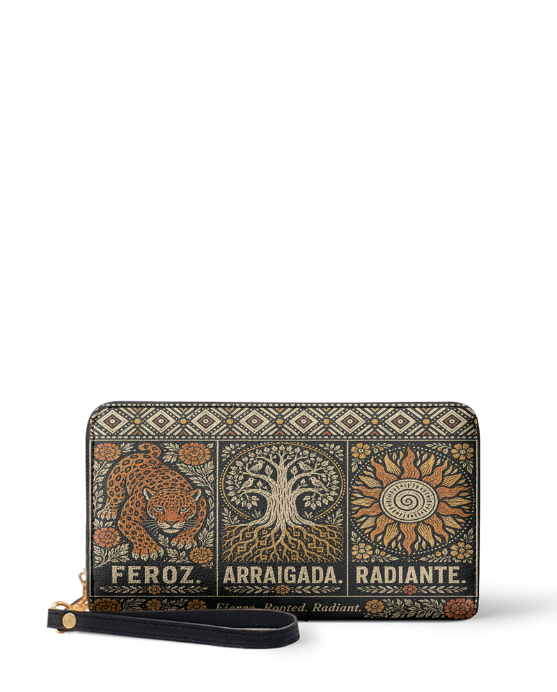 "Feroz. Arraigada. Radiante" ver.4 Long Wallet