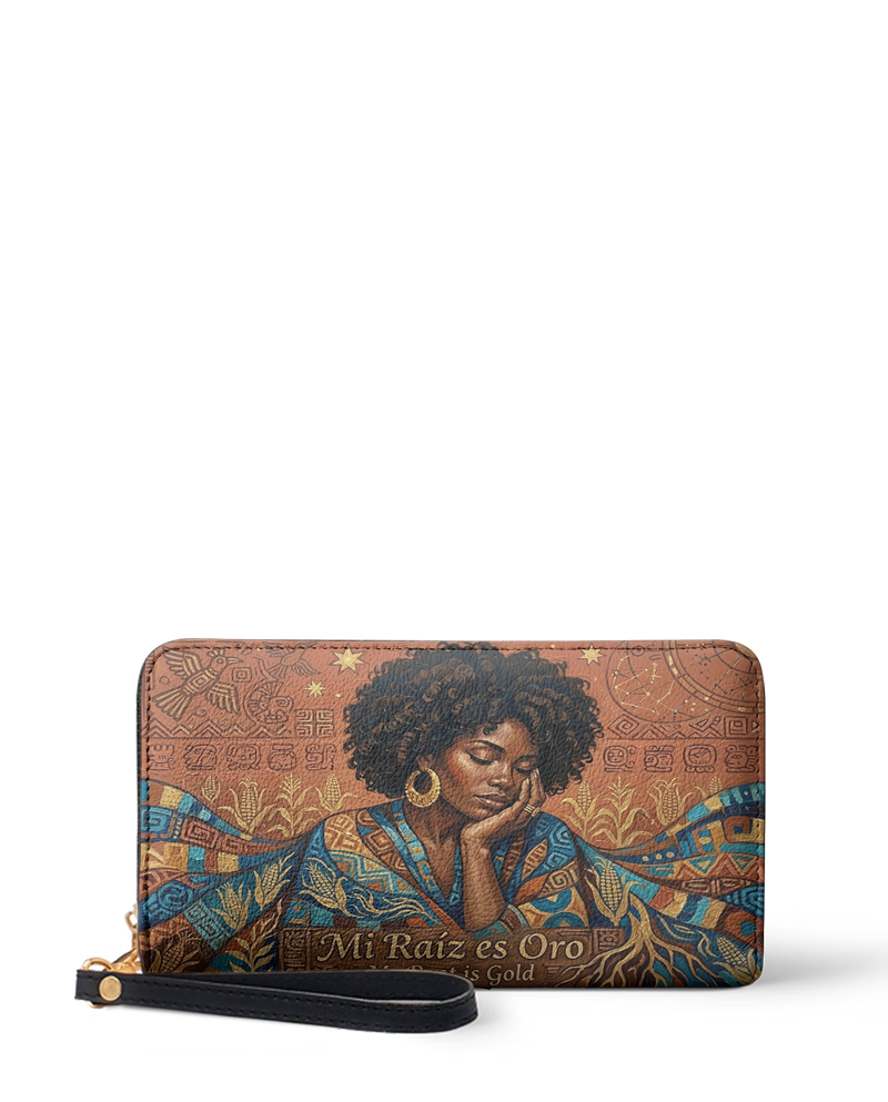 "Mi Raíz es Oro" ver.4 Long Wallet