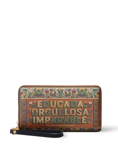 "Educada. Orgullosa. Imparable" ver.3 Long Wallet