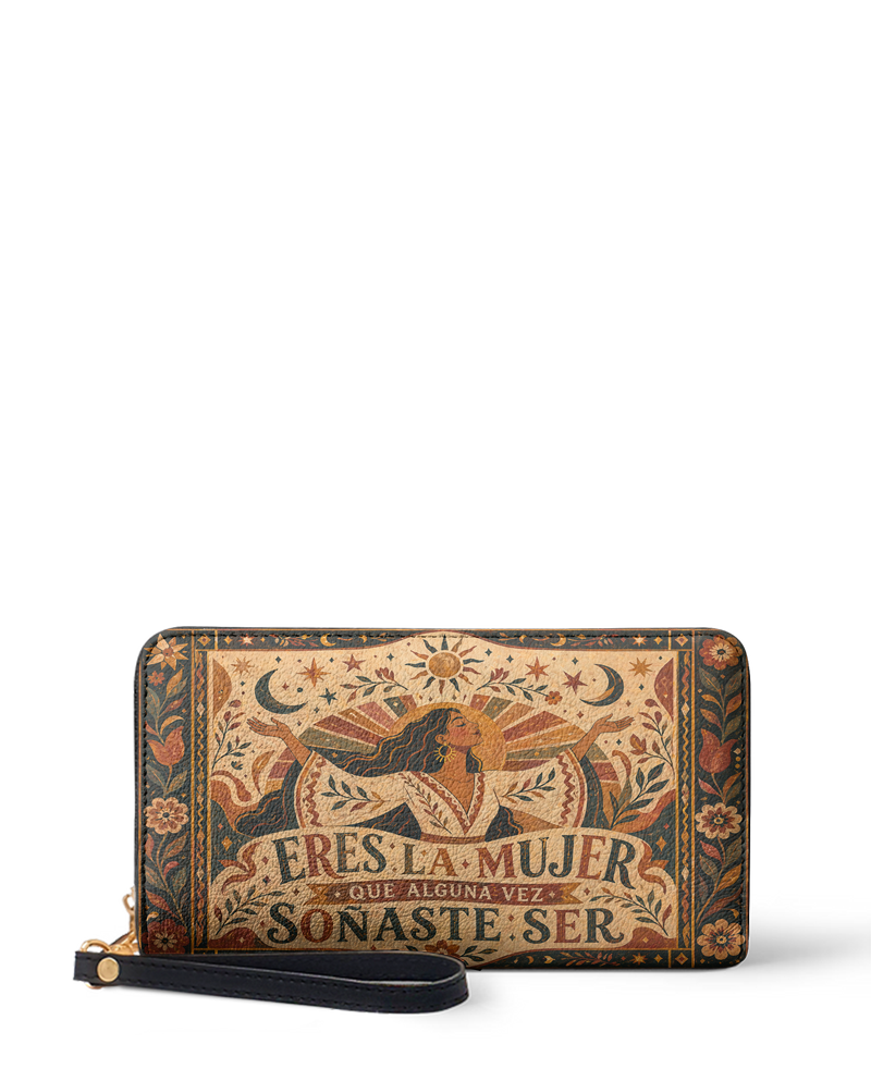 "Eres la mujer que alguna vez soñaste ser" ver.1 Long Wallet