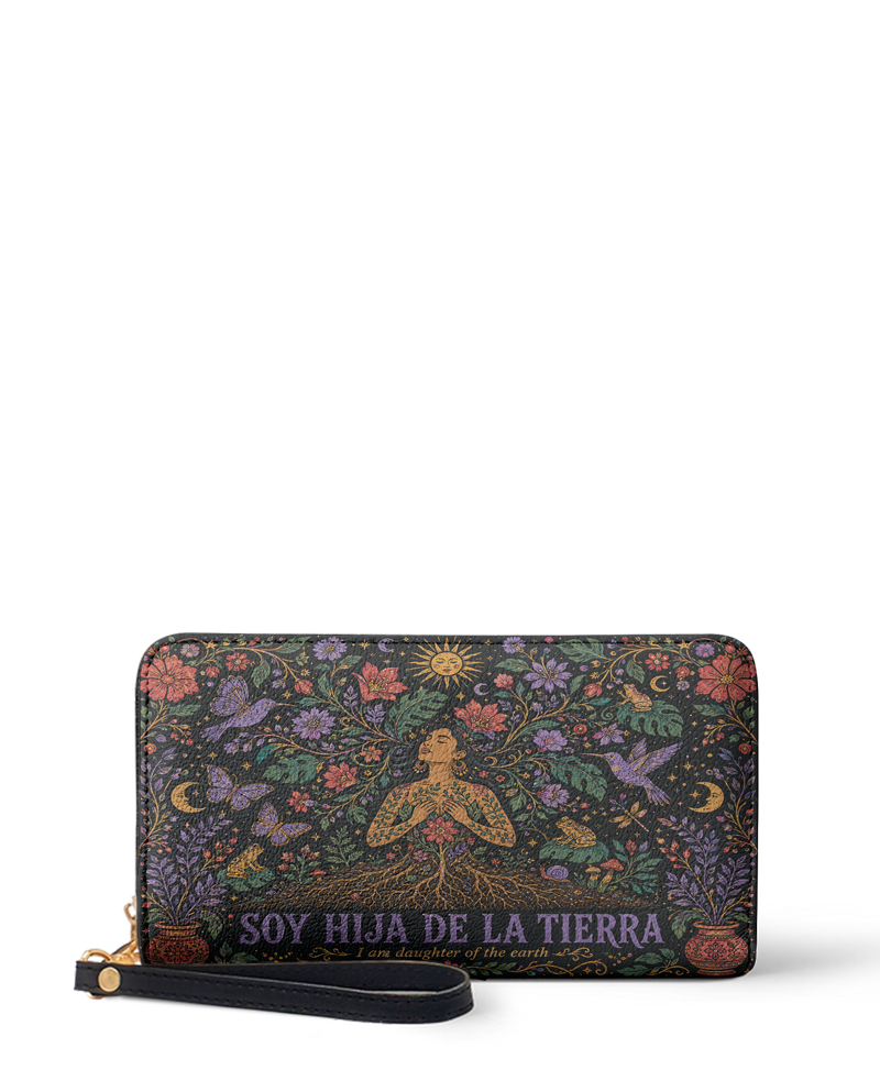 "Soy hija de la tierra" ver.3 Long Wallet
