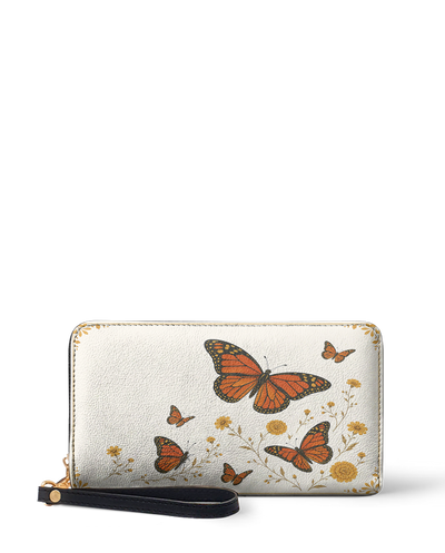"PAPALOTL" Long Wallet