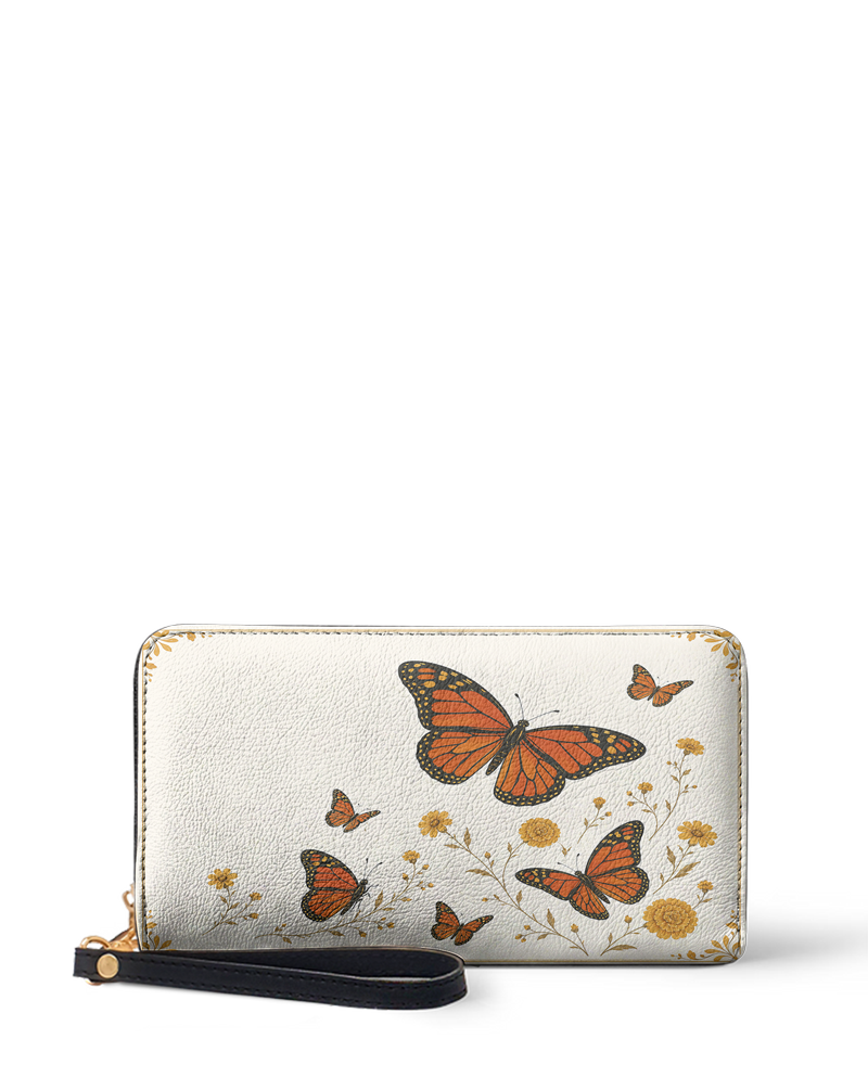"PAPALOTL" Long Wallet