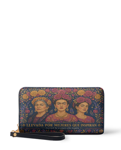 "Llevada por mujeres que inspiran" ver.2 Long Wallet