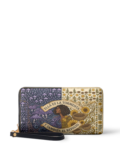 "Ella es la tormenta y también el refugio" ver.2 Long Wallet