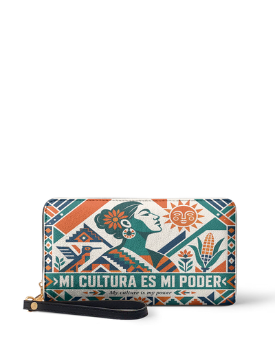 "Mi cultura es mi poder" ver.4 Long Wallet