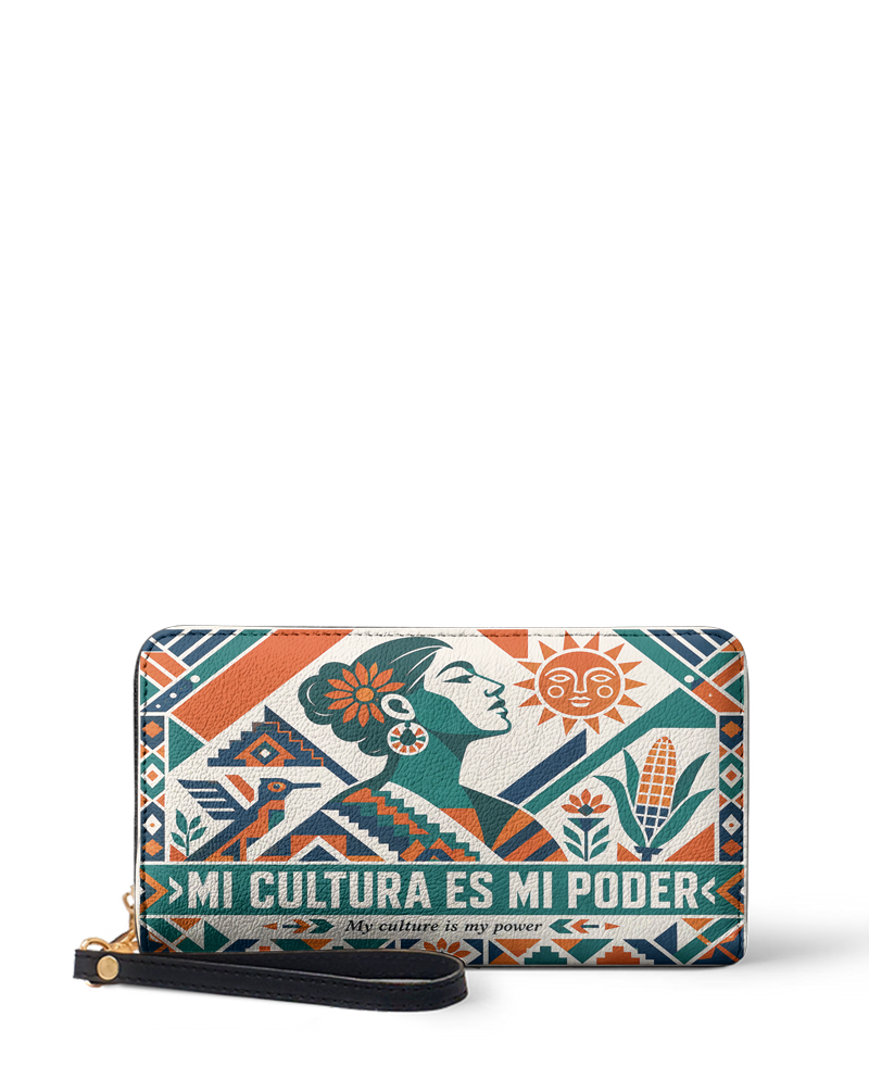 "Mi cultura es mi poder" ver.4 Long Wallet