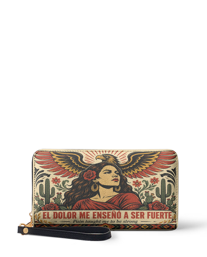 "El dolor me enseñó a ser fuerte" ver.3 Long Wallet
