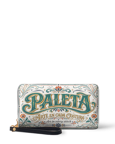"La Paleta — Arte en cada costura" ver.2 Long Wallet