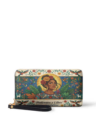 "Poderosa y Libre" ver.3 Long Wallet