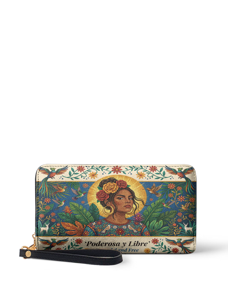 "Poderosa y Libre" ver.3 Long Wallet