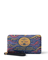 "Soy agua fluyo, me adapto, persisto" ver.3 Long Wallet