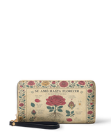 "Se amó hasta florecer" ver.5 Long Wallet