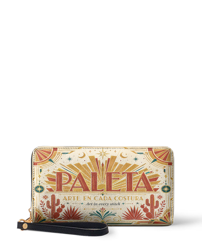 "La Paleta — Arte en cada costura" ver.4 Long Wallet