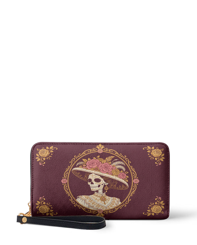 "CALAVERA" Long Wallet