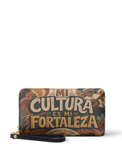 "Mi cultura es mi fortaleza" ver.1 Long Wallet