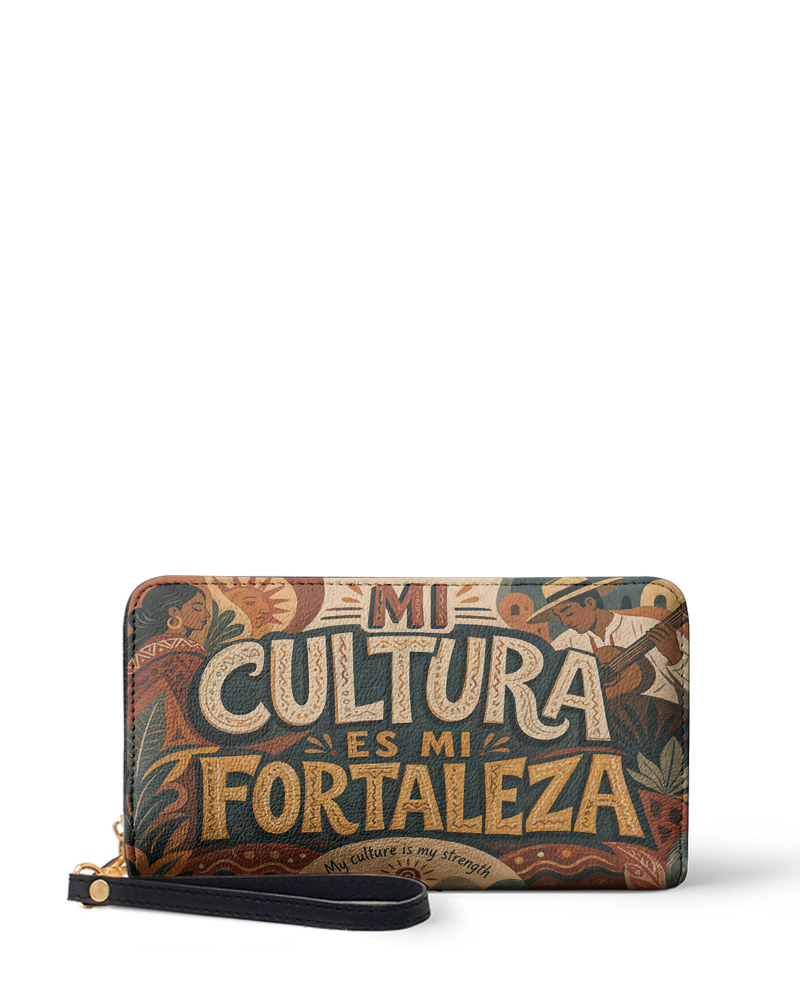 "Mi cultura es mi fortaleza" ver.1 Long Wallet