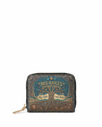 "Mis Raíces son Profundas" ver.1 Mini Wallet - front view | Paleta Bags