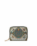 "Llevo a mis ancestros en la sangre" ver.4 Mini Wallet - front view | Paleta Bags