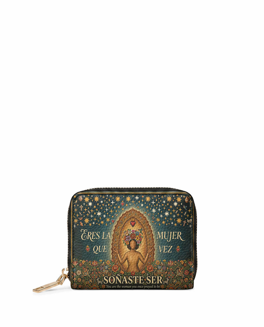 "Eres la mujer que alguna vez soñaste ser" ver.4 Mini Wallet