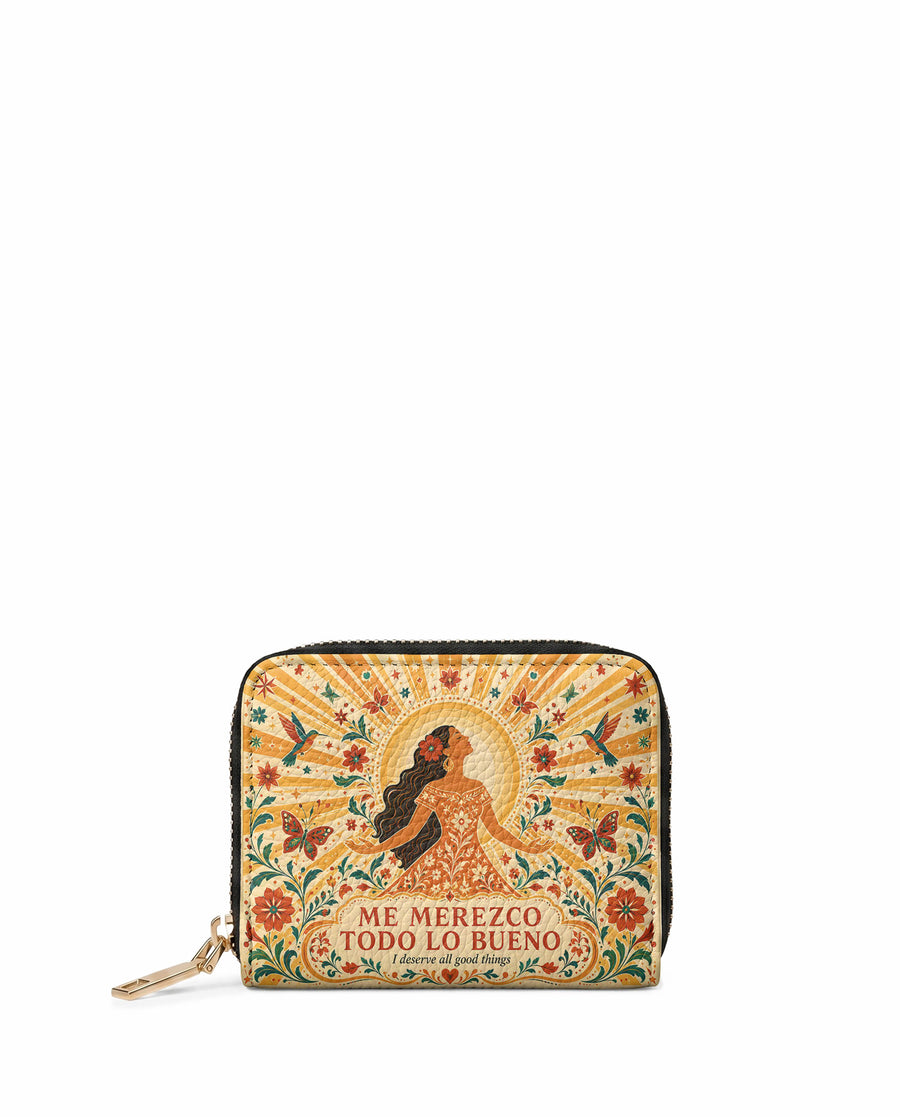 "Me merezco todo lo bueno" ver.4 Mini Wallet