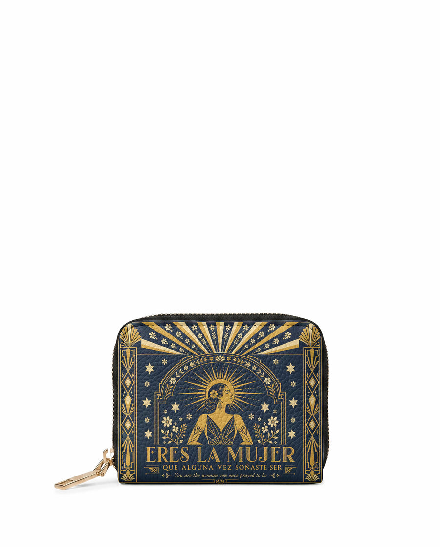 "Eres la mujer que alguna vez soñaste ser" ver.7 Mini Wallet