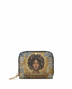 "Mi Raíz es Oro" ver.3 Mini Wallet - front view | Paleta Bags