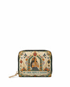 "Mi amor propio es sagrado" ver.1 Mini Wallet - front view | Paleta Bags