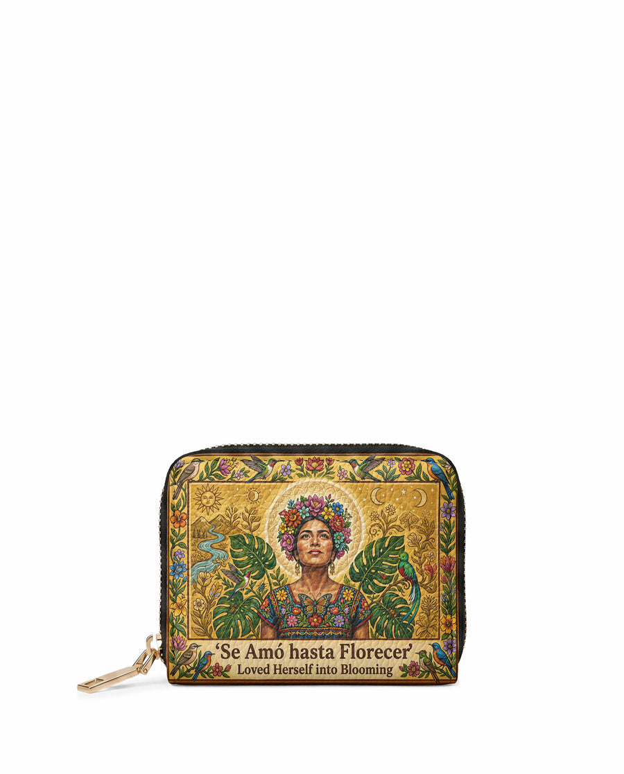 "Se amó hasta florecer" ver.7 Mini Wallet