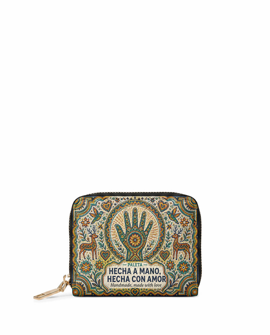 "Hecha a mano, hecha con amor" ver.3 Mini Wallet