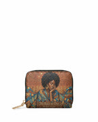 "Mi Raíz es Oro" ver.4 Mini Wallet - front view | Paleta Bags