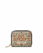 "Soy suficiente, tal y como soy" ver.1 Mini Wallet - front view | Paleta Bags