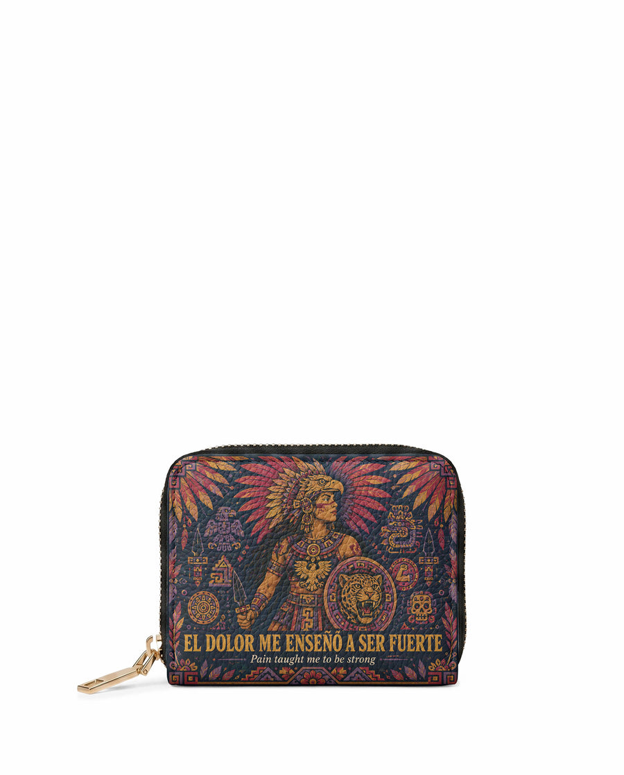 "El dolor me enseñó a ser fuerte" ver.1 Mini Wallet