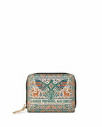 "Raíces profundas, alas libres" ver.4 Mini Wallet - front view | Paleta Bags