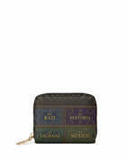 "LAS RAÍCES" ver.1 Mini Wallet - front view | Paleta Bags