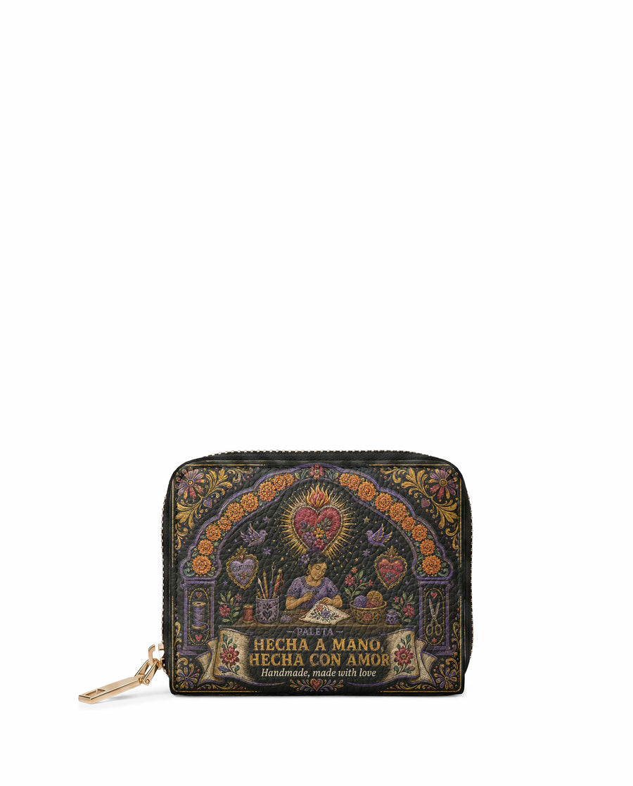 "Hecha a mano, hecha con amor" ver.5 Mini Wallet