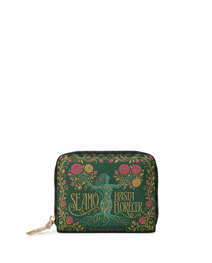 "Se amó hasta florecer" ver.3 Mini Wallet