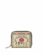 "Como la flor, regreso cada primavera" ver.3 Mini Wallet - front view | Paleta Bags