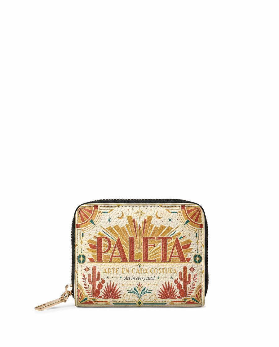 "La Paleta: Arte en cada costura" ver.4 Mini Wallet