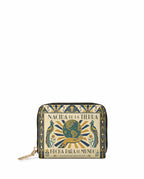 "Nacida de la tierra, hecha para el mundo" ver.2 Mini Wallet - front view | Paleta Bags