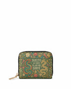 "Suelto lo que ya no me sirve" ver.3 Mini Wallet - front view | Paleta Bags