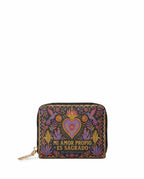 "Mi amor propio es sagrado" ver.4 Mini Wallet - front view | Paleta Bags