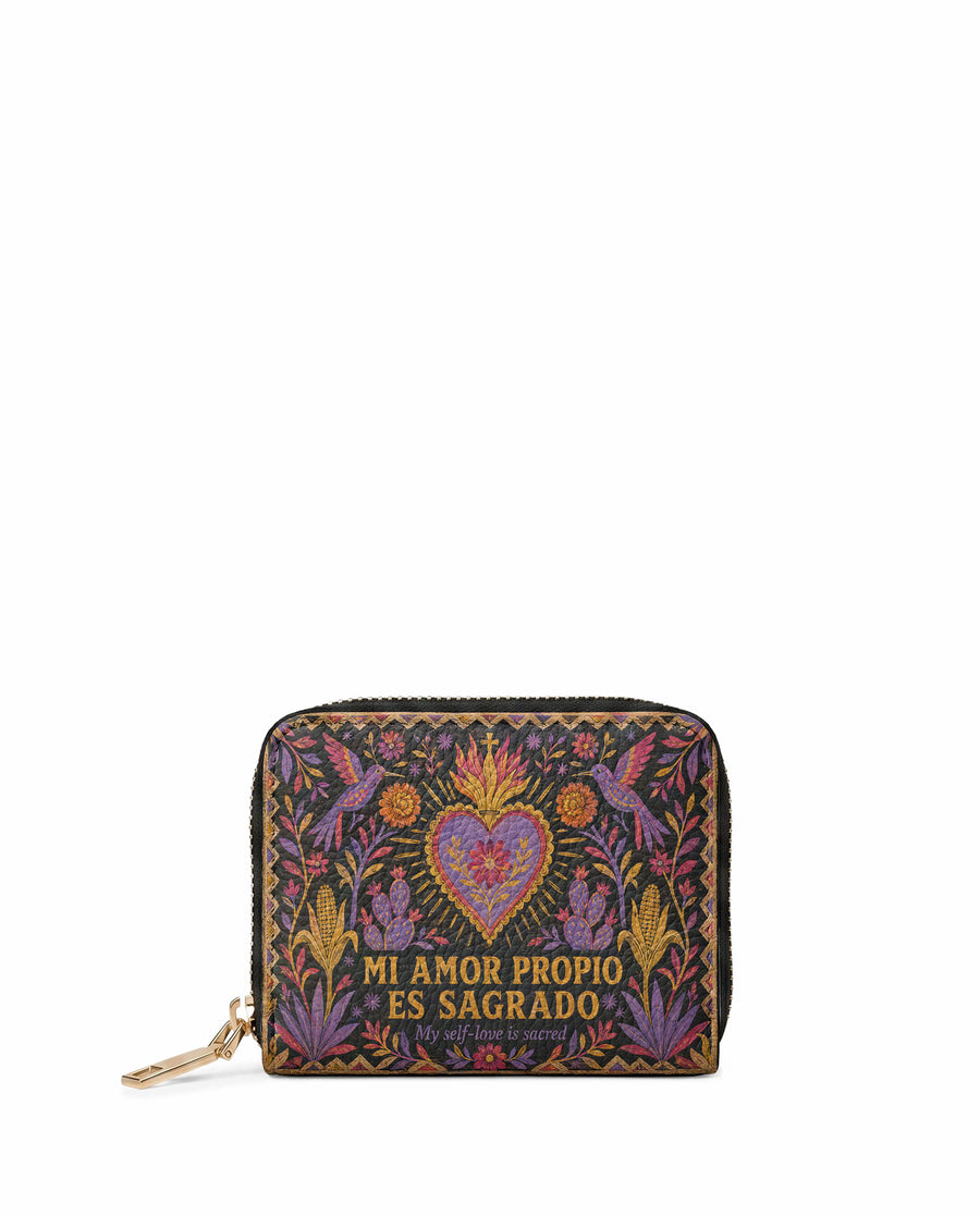"Mi amor propio es sagrado" ver.4 Mini Wallet